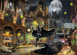 Schmidt-Spiele-Puzzle 1000 Teile: Batman - Gotham City