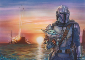 Schmidt-Spiele-Puzzle 1000 Teile: The Mandalorian - A New Direction