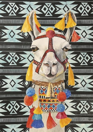Piatnik-Puzzle 1000 Teile: Lama