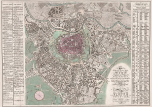 Piatnik-Puzzle 1000 Teile: Karte von Wien 1824