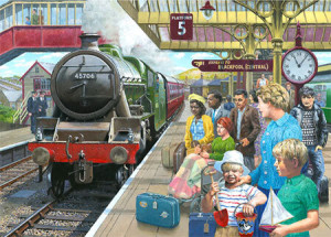 Mit dem Schnellzug nach Blackpool