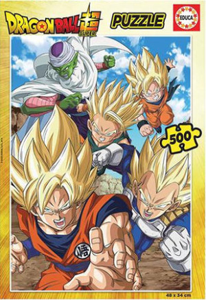 Educa-Puzzle 500 Teile: Dragon Ball Super Charaktere