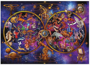 Sternenbilder - nachtleuchtendes Puzzle