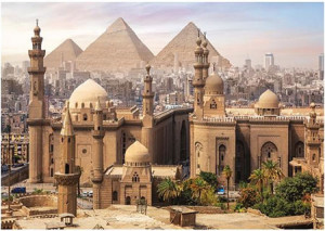 Educa-Puzzle 1000 Teile: Pyramiden von Kairo