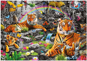 Tiger im Dschungel