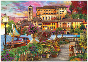 Educa-Puzzle 1500 Teile: Promenade in Italien