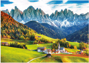 Educa-Puzzle 2000 Teile: Herbst in den Dolomiten
