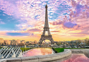 Trefl Puzzle-Puzzle 1000 Teile: Der stolze Eiffelturm