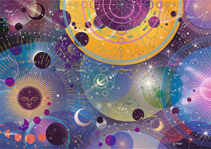 Trefl Puzzle-Puzzle 1000 Teile: Planeten-Konstellationen