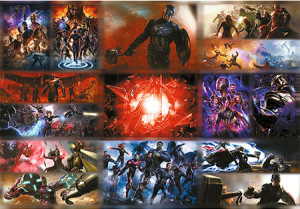 Trefl Puzzle-Puzzle 13500 Teile: Die ultimative Marvel Collection