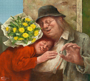 Art Revisited-Puzzle 1000 Teile: Direkt von Herzen