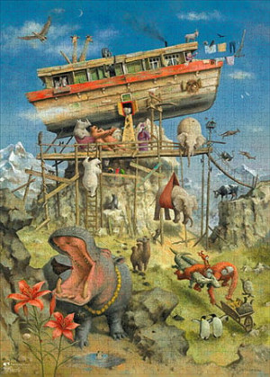 Art Revisited-Puzzle 1000 Teile: Arche Noah