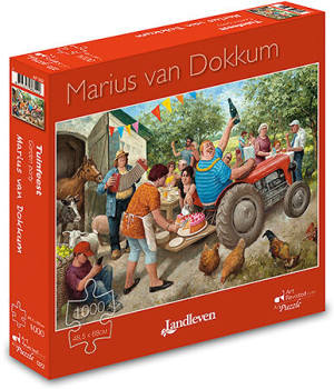 Fröhliche Gartenparty