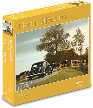 Oldtimer auf einem alten Deich