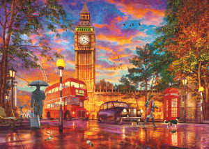 Ravensburger-Puzzle 1000 Teile: Sonnenuntergang in London