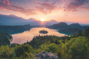 Ravensburger-Puzzle 3000 Teile: Bleder See, Slowenien