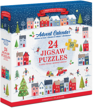 Weihnachtsstadt - Puzzle-Weihnachtskalender