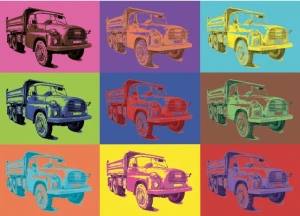 Dinotoys-Puzzle 1000 Teile: Pop Art|Tatra