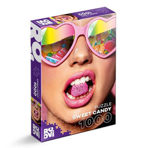 Roovi-Puzzle 1000 Teile: Sweet Candy