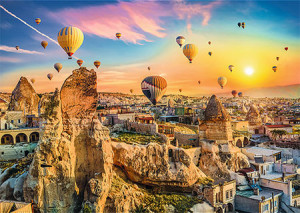 Trefl Puzzle-Puzzle 500 Teile: Blick auf die Kappadokien