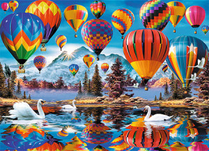 Trefl Puzzle-Puzzle 1000 Teile: Bunte Ballons