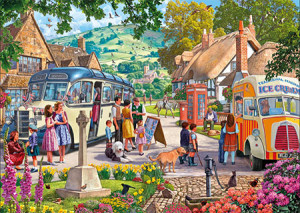 Gibsons-Puzzle 1000 Teile: Kurzer Zwischenstopp