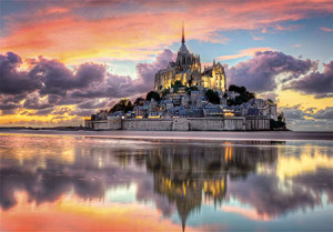 Clementoni-Puzzle 1000 Teile: Der wunderschöne Mont Saint-Michel