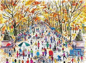 Der Herbst im Central Park