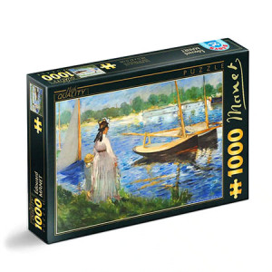 D-Toys-Puzzle 1000 Teile: The Banks of the Seine at Argenteuil, Manet
