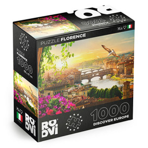 Roovi-Puzzle 1000 Teile: Blick auf Florenz