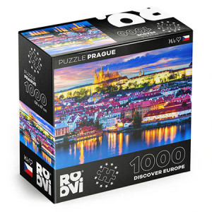 Roovi-Puzzle 1000 Teile: Prag bei Dämmerung
