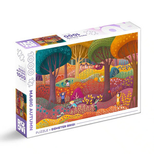 Roovi-Puzzle 1000 Teile: Zauberwald: Herbst