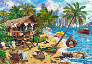 Castorland-Puzzle 1000 Teile: Ein Sommer außerhalb der Stadt