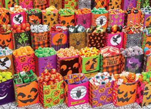 Cobble Hill-Puzzle 500 Teile: Halloween-Leckereien