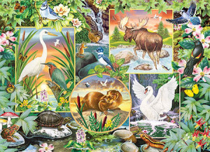 Cobble Hill-Puzzle 350 Teile: Flussmagie