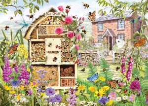 Gibsons-Puzzle 1000 Teile: Im Bienenhotel