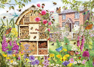 Im Bienenhotel
