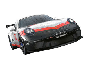 Ravensburger-Puzzle 108 Teile: 3D Puzzle - Porsche 911 GT3 Cup