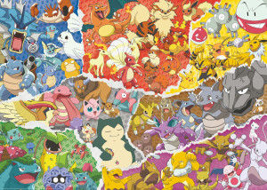 Ravensburger-Puzzle 1000 Teile: Pokemon Abenteuer