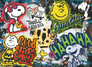 Ravensburger-Puzzle 500 Teile: Peanuts Graffiti