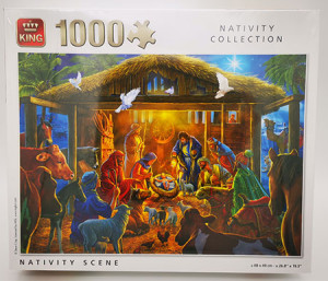 King-Puzzle 1000 Teile: Das Krippenspiel