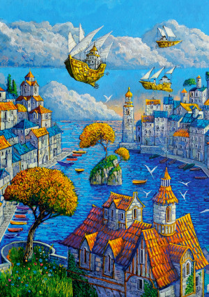 Castorland-Puzzle 500 Teile: Der Hafen