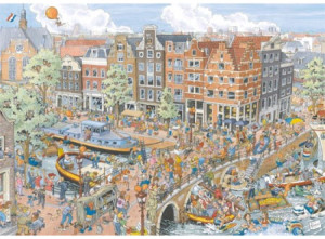 Ravensburger-Puzzle 1000 Teile: Amsterdam, Fleroux