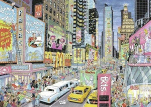 Ravensburger-Puzzle 1000 Teile: New York, Fleroux