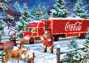 Schmidt-Spiele-Puzzle 1000 Teile: Coca Cola|Der Weihnachtstruck