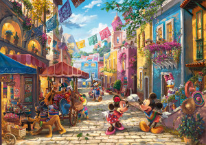 Schmidt-Spiele-Puzzle 6000 Teile: Disney - Micky Maus & Minnie in Mexico