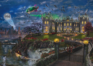 Schmidt-Spiele-Puzzle 1000 Teile: Batman - Wayne Manor Estate