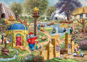 Schmidt-Spiele-Puzzle 1000 Teile: Benjamin Blümchen - Ein Tag im Neustädter Zoo
