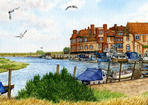 JHG Jigsaws-Puzzle 1000 Teile: Britisches Dorf Blakeney