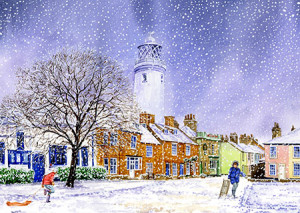 JHG Jigsaws-Puzzle 1000 Teile: Winterzauber - Verschneiter Wintertag